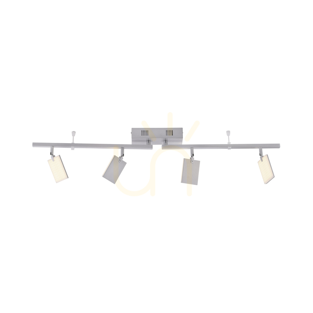Pohled PURE-MIRA 6356-95 Stropní svítidlo se 4 LED diodami, stříbrné PURE-MIRA 6356-95 Stropní svítidlo se 4 LED diodami, stříbrné
