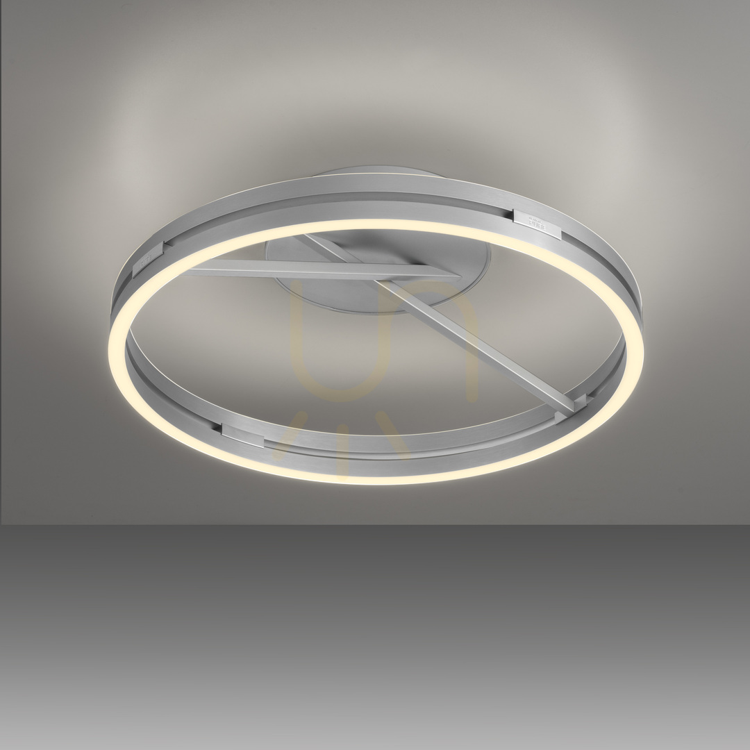 Pohled PURE LOOP 6552-95 Stropní svítidlo, stříbrné, 2xLED PURE LOOP 6552-95 Stropní svítidlo, stříbrné, 2xLED