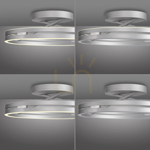 PURE LOOP 6552-95 Stropní svítidlo, stříbrné, 2xLED 14 PURE LOOP 6552-95 Stropní svítidlo, stříbrné, 2xLED small 14
