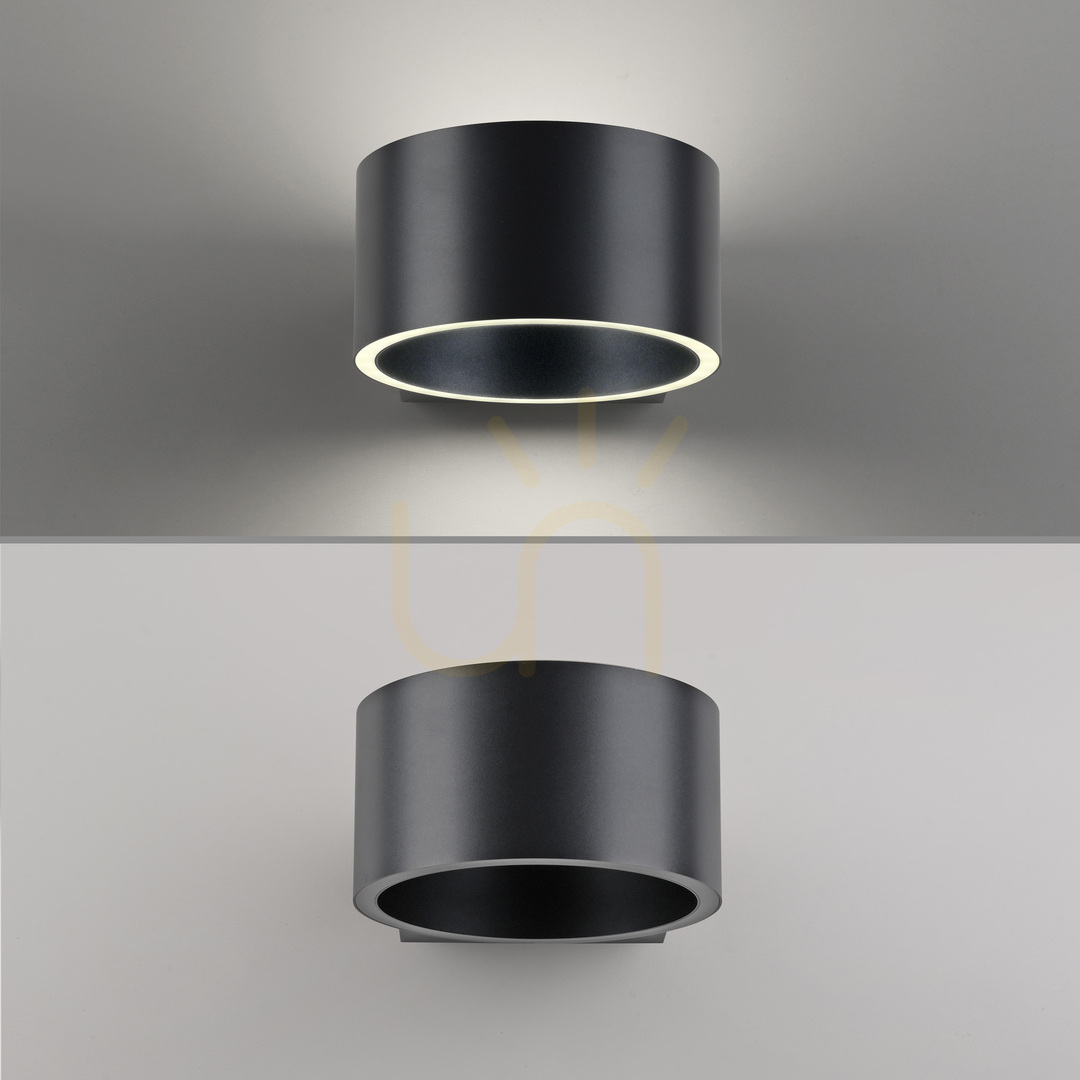 Zobrazit Nástěnné svítidlo PURE CLIPSE 8561-15, šedé, 2xLED Nástěnné svítidlo PURE CLIPSE 8561-15, šedé, 2xLED