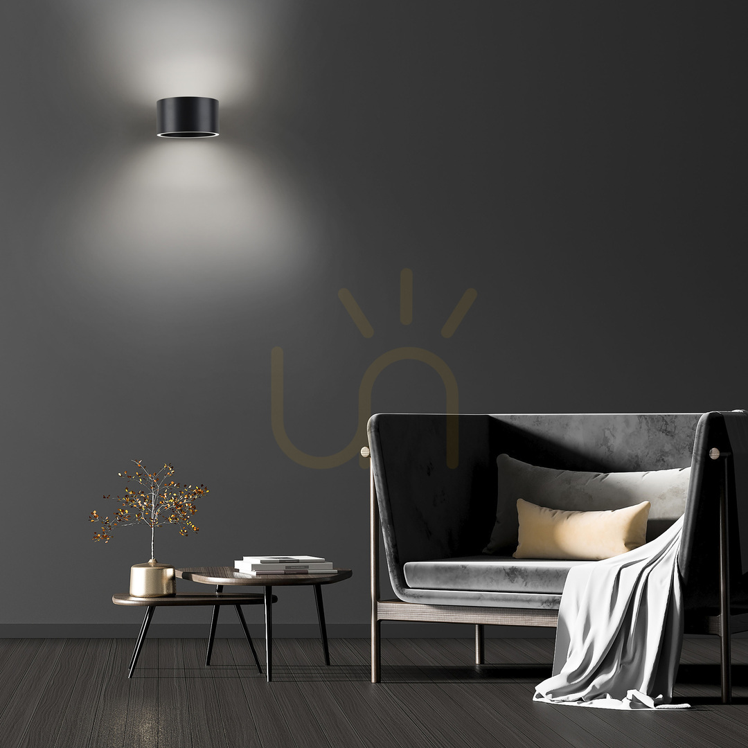 Náhled Nástěnné svítidlo PURE CLIPSE 8561-15, šedé, 2xLED Nástěnné svítidlo PURE CLIPSE 8561-15, šedé, 2xLED