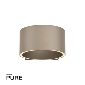 PURE CLIPSE 8561-97 Hnědé nástěnné svítidlo s 2 LED diodami 1 PURE CLIPSE 8561-97 Hnědé nástěnné svítidlo s 2 LED diodami small 1