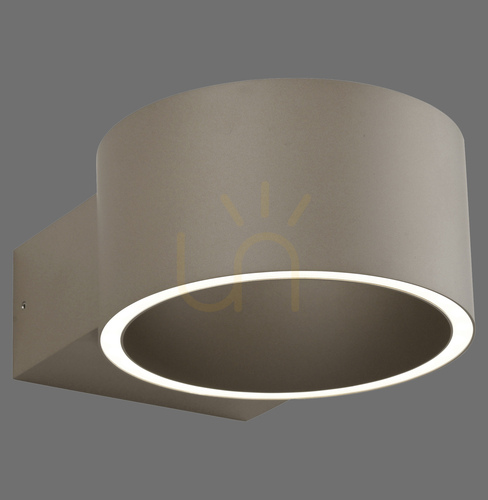 Kontrola PURE CLIPSE 8561-97 Hnědé nástěnné svítidlo s 2 LED diodami