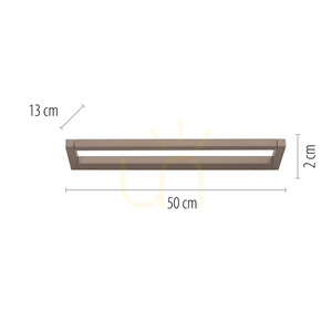 PURO 9113-97 Hnědé nástěnné svítidlo, 1xLED 8 PURO 9113-97 Hnědé nástěnné svítidlo, 1xLED small 8