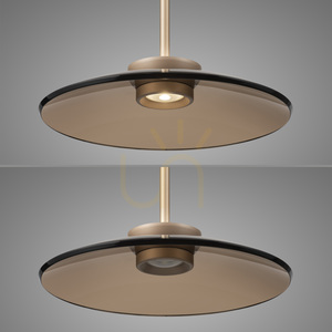 PURE MOON 2194-97 Hnědé závěsné svítidlo se 4 LED diodami small 10