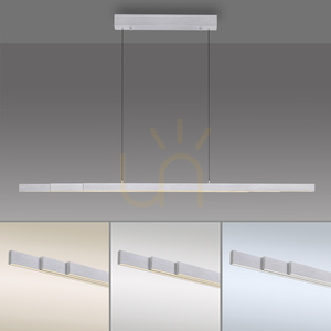 ADRIANA COMFORT LIFT 2598-95 Stříbrné závěsné svítidlo s 1 LED žárovkou small 5