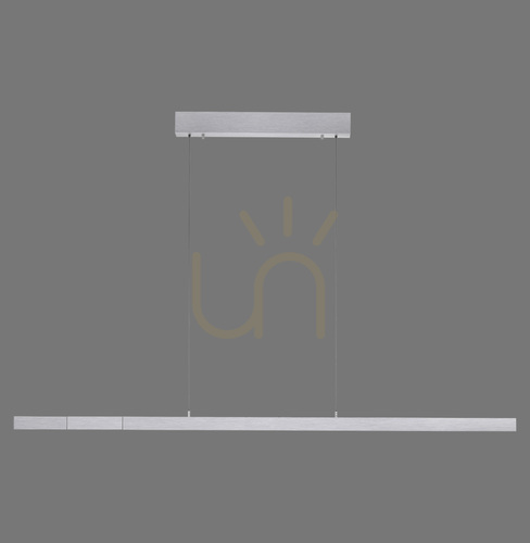 Kontrola ADRIANA COMFORT LIFT 2598-95 Stříbrné závěsné svítidlo s 1 LED žárovkou