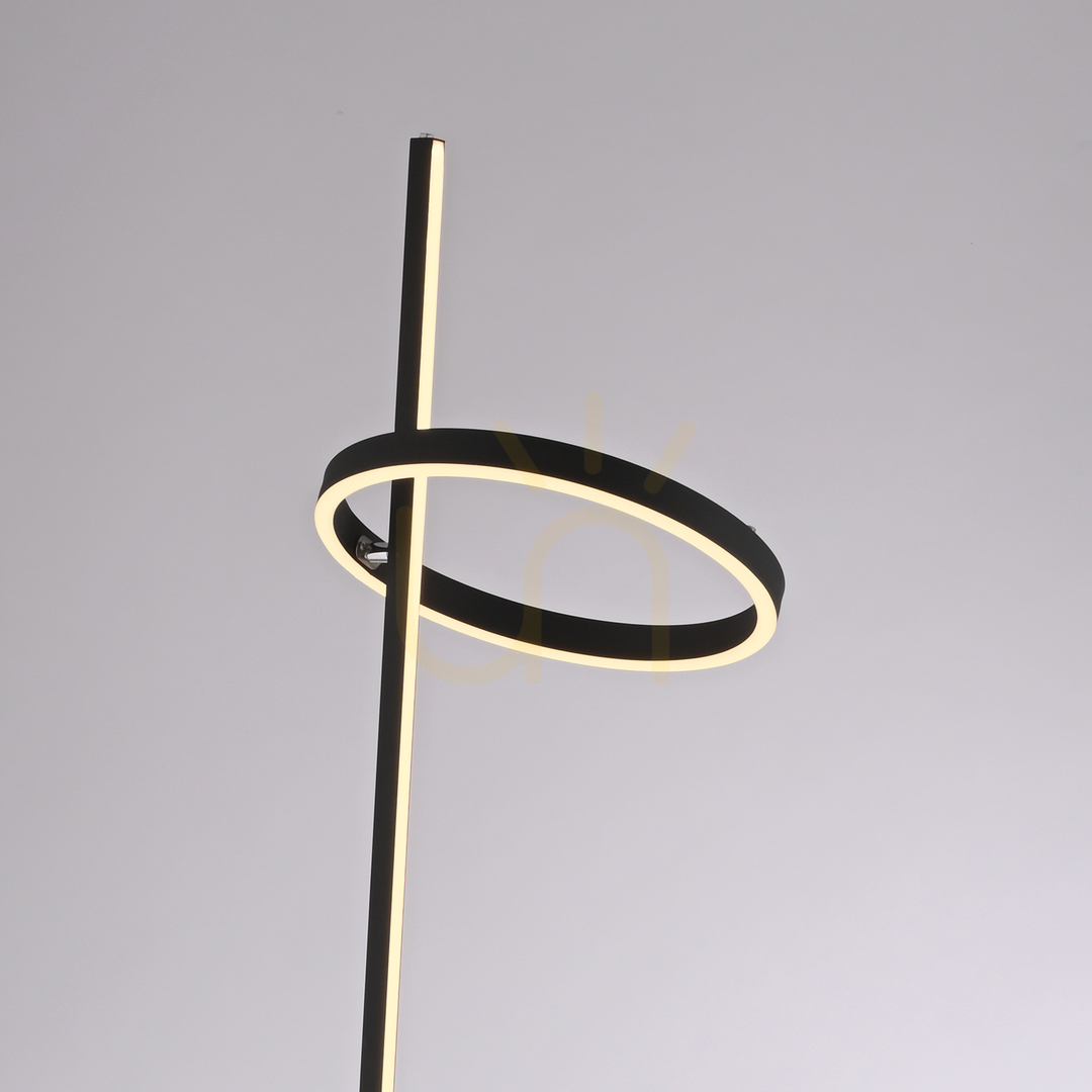 Kontrola RITUS 15397-18 Stojací lampa, černá, 2xLED RITUS 15397-18 Stojací lampa, černá, 2xLED