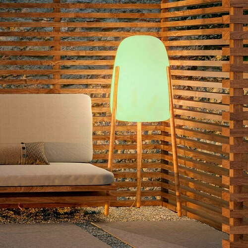 Kontrola ROCKET 145 3087 Bílá 1xLED zahradní lampa