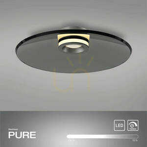 Stropní svítidlo PURE MOON 6095-15, šedé, 2xLED 1 Stropní svítidlo PURE MOON 6095-15, šedé, 2xLED small 1
