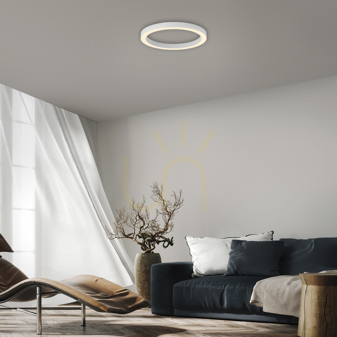 Zobrazit Stropní svítidlo PURE LINES ROUND 6309-16, bílé, 1xLED Stropní svítidlo PURE LINES ROUND 6309-16, bílé, 1xLED