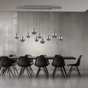 PURE E-INFINITY 2221-15 Šedé závěsné svítidlo s 10 LED diodami 3 PURE E-INFINITY 2221-15 Šedé závěsné svítidlo s 10 LED diodami small 3