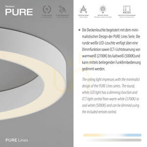 Stropní svítidlo PURE LINES ROUND 6310-16, bílé, 1xLED 7 Stropní svítidlo PURE LINES ROUND 6310-16, bílé, 1xLED small 7