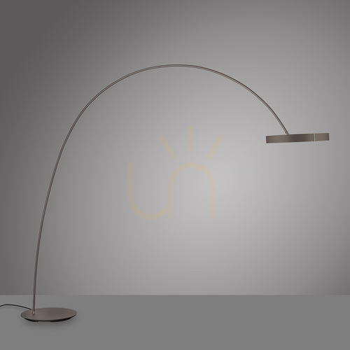 Kontrola Stojací lampa PURE CLIPSE-BOW 562-34, hnědá, 2xLED