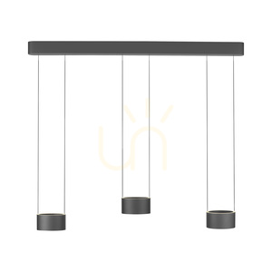 PURE CLIPSE 2473-15 Šedé závěsné svítidlo s 6 LED diodami 3 PURE CLIPSE 2473-15 Šedé závěsné svítidlo s 6 LED diodami small 3