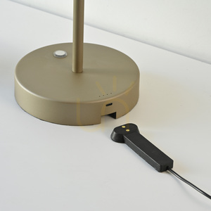 Stolní lampa PURE FALLING RINGS 4503-97, hnědá, 1xLED small 9