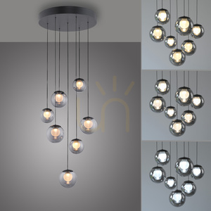 PURE POPUP 2587-15 Šedé závěsné svítidlo se 7 LED diodami 8 PURE POPUP 2587-15 Šedé závěsné svítidlo se 7 LED diodami small 8