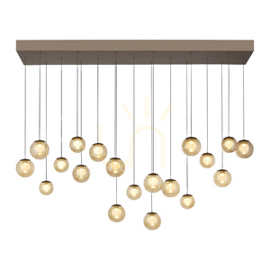 PURE POPUP 2589-97 Hnědé závěsné svítidlo s 19 LED diodami 2 PURE POPUP 2589-97 Hnědé závěsné svítidlo s 19 LED diodami small 2