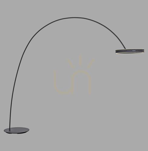 Kontrola Stojací lampa PURE LOOP-BOW 561-18, černá, 2xLED