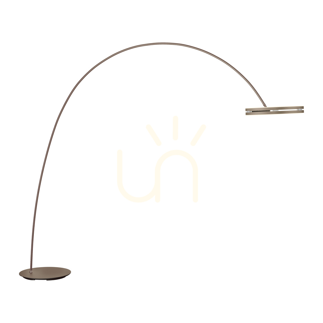 Náhled Stojací lampa PURE LOOP-BOW 561-97, hnědá, 2xLED Stojací lampa PURE LOOP-BOW 561-97, hnědá, 2xLED