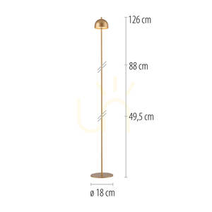 BELLIS 19245-12 Stojací lampa, zlatá, 1xLED 7 BELLIS 19245-12 Stojací lampa, zlatá, 1xLED small 7