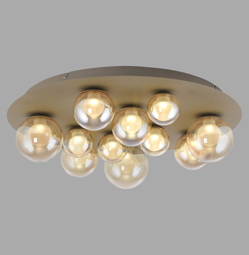 Kontrola PURE POPUP 6588-97 Stropní svítidlo, hnědé, 11 LED diod