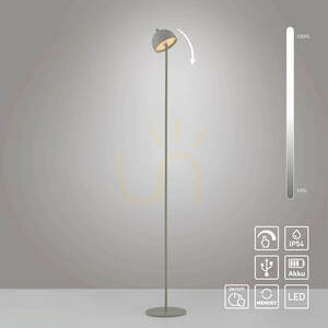 BELLIS 19245-43 Stojací lampa, šedá, 1xLED 1 BELLIS 19245-43 Stojací lampa, šedá, 1xLED small 1