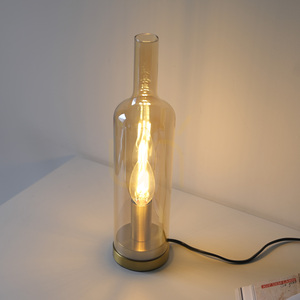 Stolní lampa BOTTLE14006-27, jantarová, 1xE14 7 Stolní lampa BOTTLE14006-27, jantarová, 1xE14 small 7