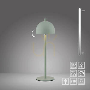 Stolní lampa BELLIS 19244-43, šedá, 1xLED 1 Stolní lampa BELLIS 19244-43, šedá, 1xLED small 1