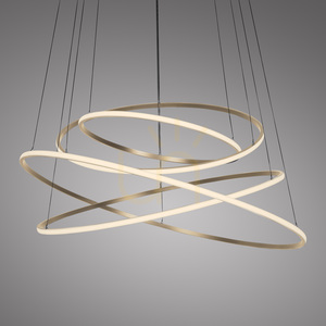 Závěsné svítidlo Paul Neuhaus PURE E-Flying Rings 2566-97, bronzové, elektrické nastavení výšky e-LIFT small 0