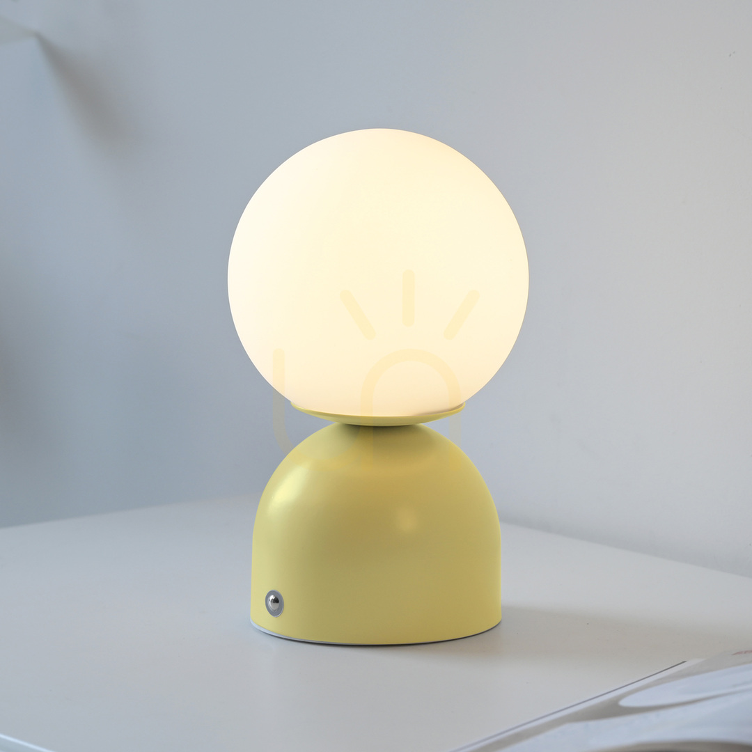 Kontrola Stolní lampa RUDI 19218-81, žlutá, 1xLED Stolní lampa RUDI 19218-81, žlutá, 1xLED