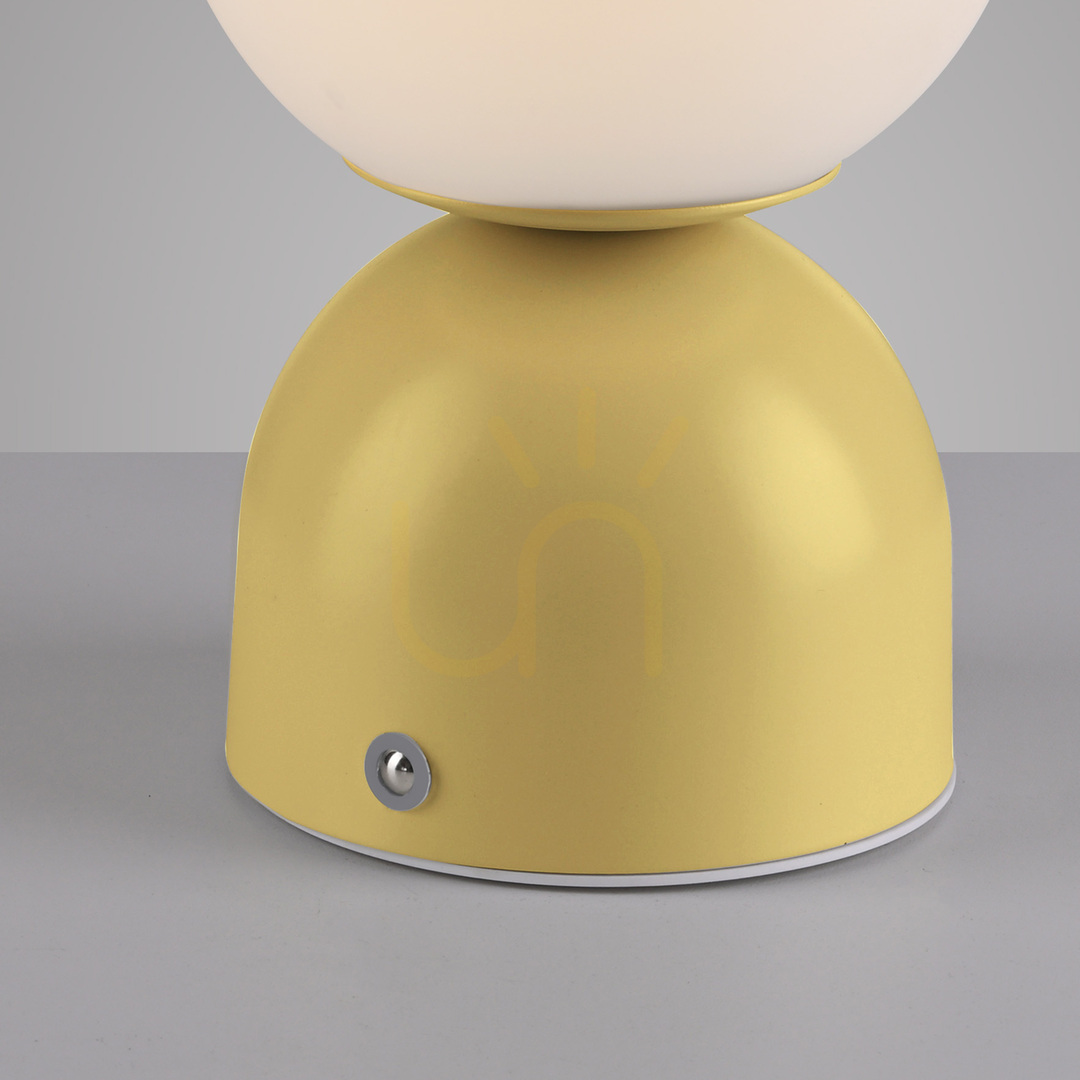 Kontrola Stolní lampa RUDI 19218-81, žlutá, 1xLED Stolní lampa RUDI 19218-81, žlutá, 1xLED
