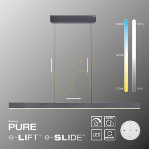 PURE MOTO-RISE 2545-18 Černé závěsné svítidlo s 3 LED diodami 6 PURE MOTO-RISE 2545-18 Černé závěsné svítidlo s 3 LED diodami small 6