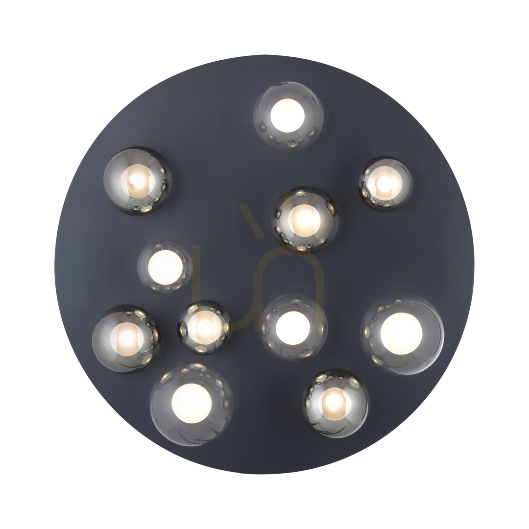 Zobrazit Stropní svítidlo PURE POPUP 6588-15, šedé, 11 LED diod Stropní svítidlo PURE POPUP 6588-15, šedé, 11 LED diod