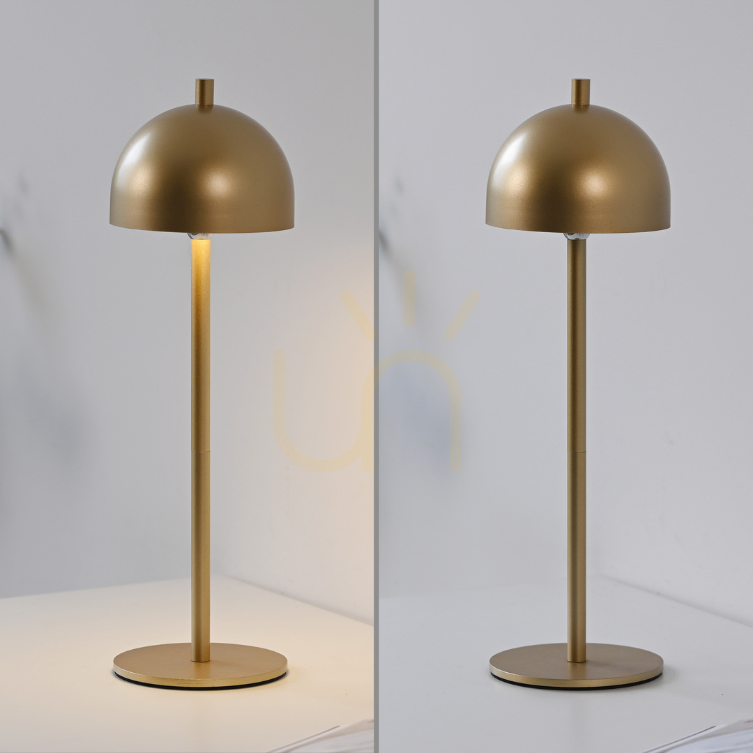 Kontrola Stolní lampa BELLIS 19244-12, zlatá, 1xLED Stolní lampa BELLIS 19244-12, zlatá, 1xLED