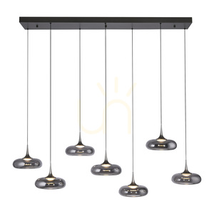 POSH 15695-15 Šedé závěsné svítidlo se 7 LED diodami 2 POSH 15695-15 Šedé závěsné svítidlo se 7 LED diodami small 2