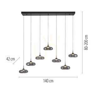 POSH 15695-15 Šedé závěsné svítidlo se 7 LED diodami 8 POSH 15695-15 Šedé závěsné svítidlo se 7 LED diodami small 8