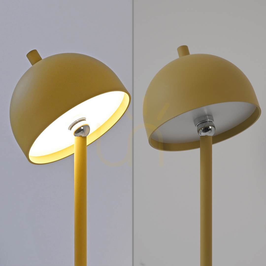 Kontrola Stolní lampa BELLIS 19244-81, žlutá, 1xLED Stolní lampa BELLIS 19244-81, žlutá, 1xLED
