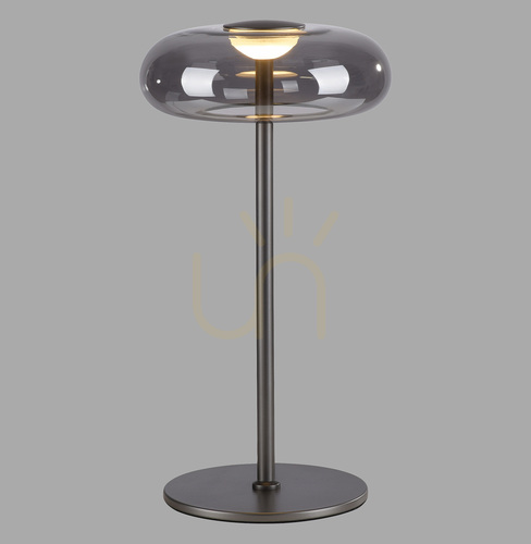 Kontrola Stolní lampa POSH 15697-15, šedá, 1xLED