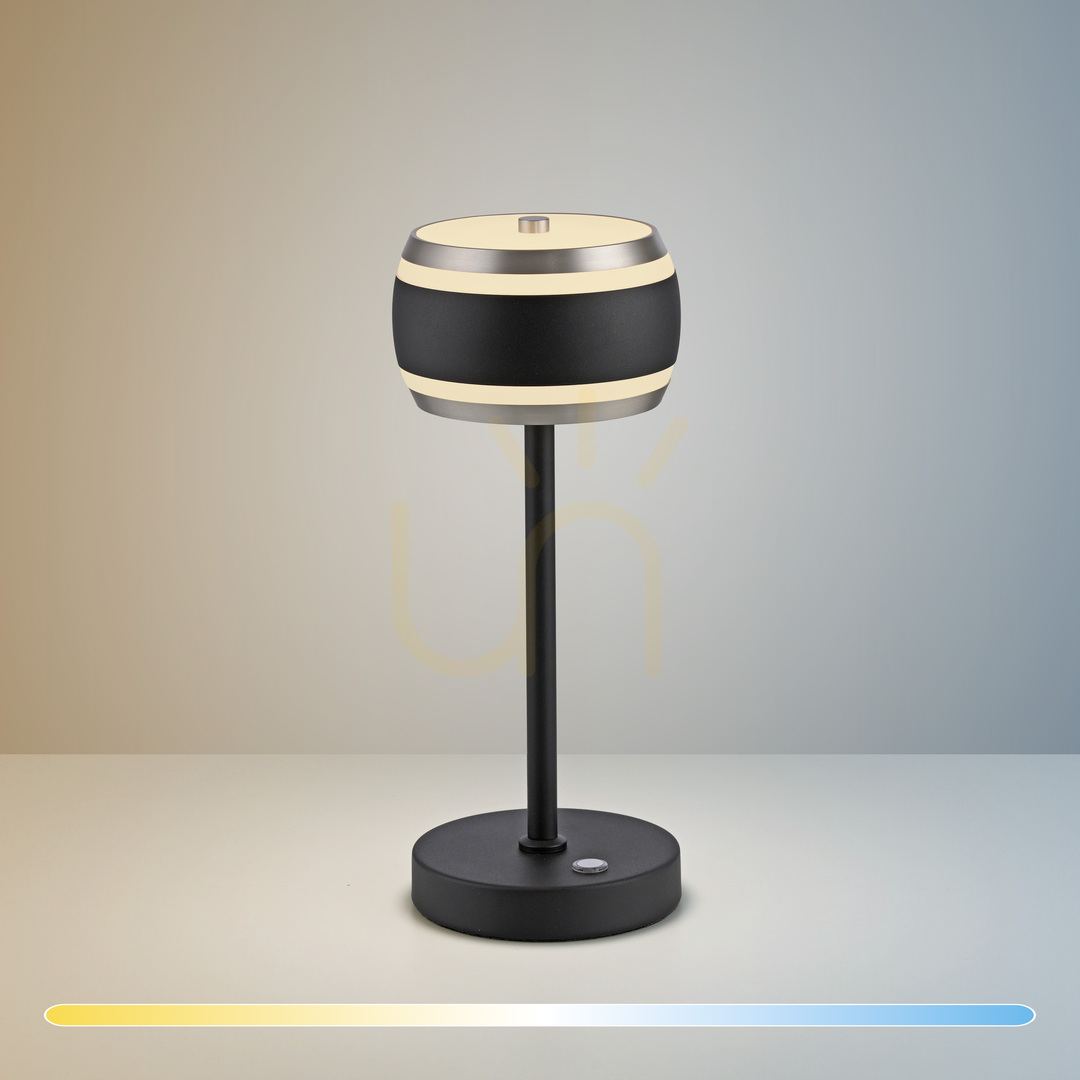 Náhled Stolní lampa PURE FALLING RINGS 4503-18, černá, 1xLED Stolní lampa PURE FALLING RINGS 4503-18, černá, 1xLED
