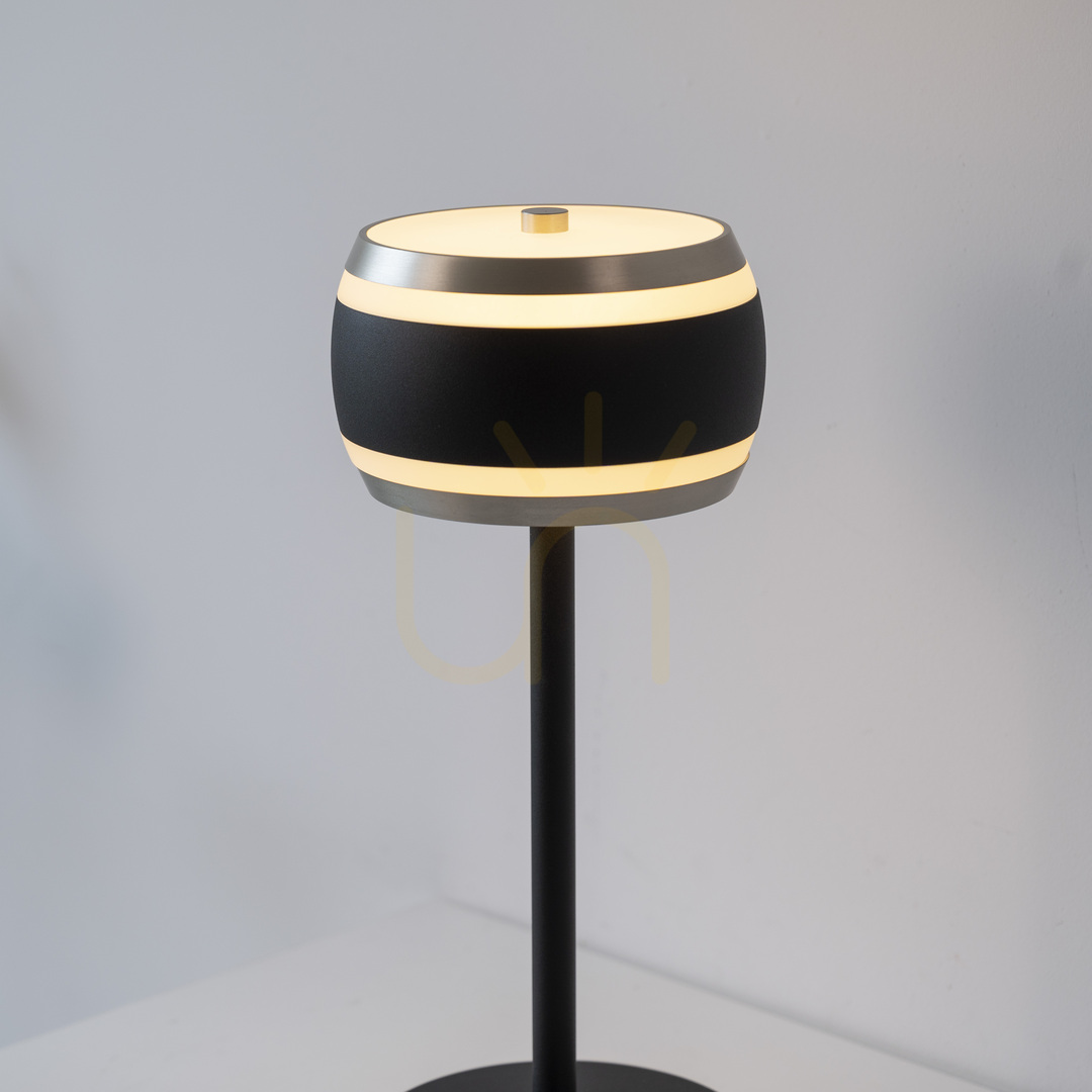 Náhled Stolní lampa PURE FALLING RINGS 4503-18, černá, 1xLED Stolní lampa PURE FALLING RINGS 4503-18, černá, 1xLED