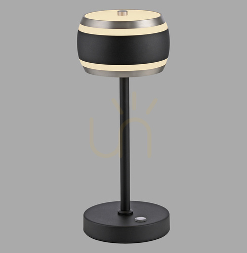 Kontrola Stolní lampa PURE FALLING RINGS 4503-18, černá, 1xLED