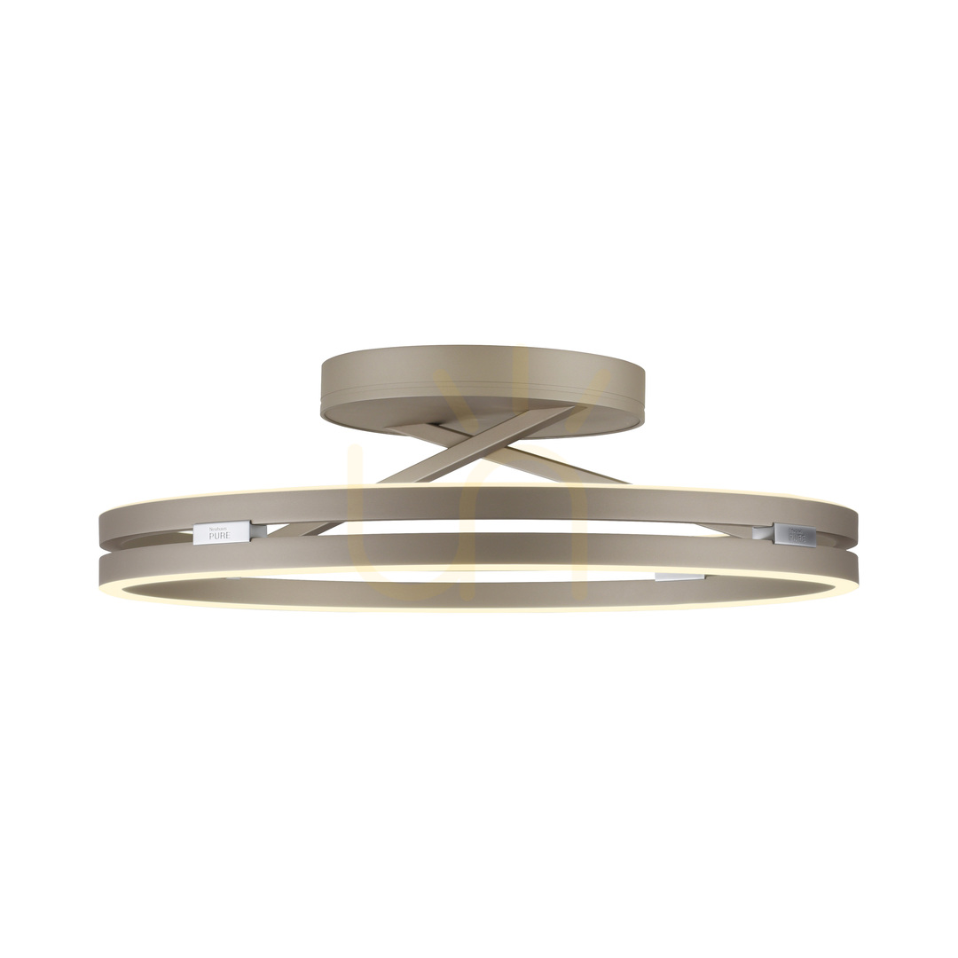 Náhled PURE LOOP 6552-97 Hnědé stropní svítidlo, 2xLED PURE LOOP 6552-97 Hnědé stropní svítidlo, 2xLED