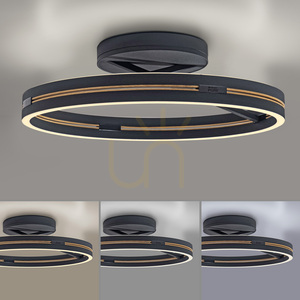 PURE LOOP 6552-18 Černé stropní svítidlo, 2xLED 12 PURE LOOP 6552-18 Černé stropní svítidlo, 2xLED small 12