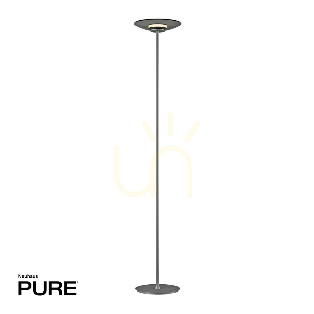 Kontrola Stojací lampa PURE MOON 594-15, šedá, 2xLED Stojací lampa PURE MOON 594-15, šedá, 2xLED
