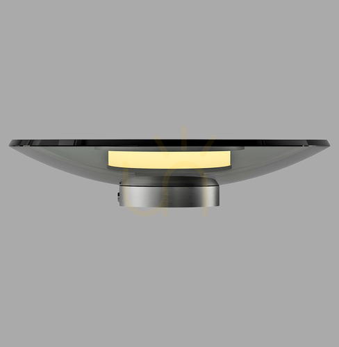Kontrola Stolní lampa PURE MOON 4594-15, šedá, 1xLED