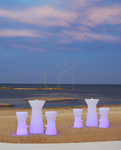 CORFU 3162 Bílá zahradní židle, 1xLED 2 CORFU 3162 Bílá zahradní židle, 1xLED small 2