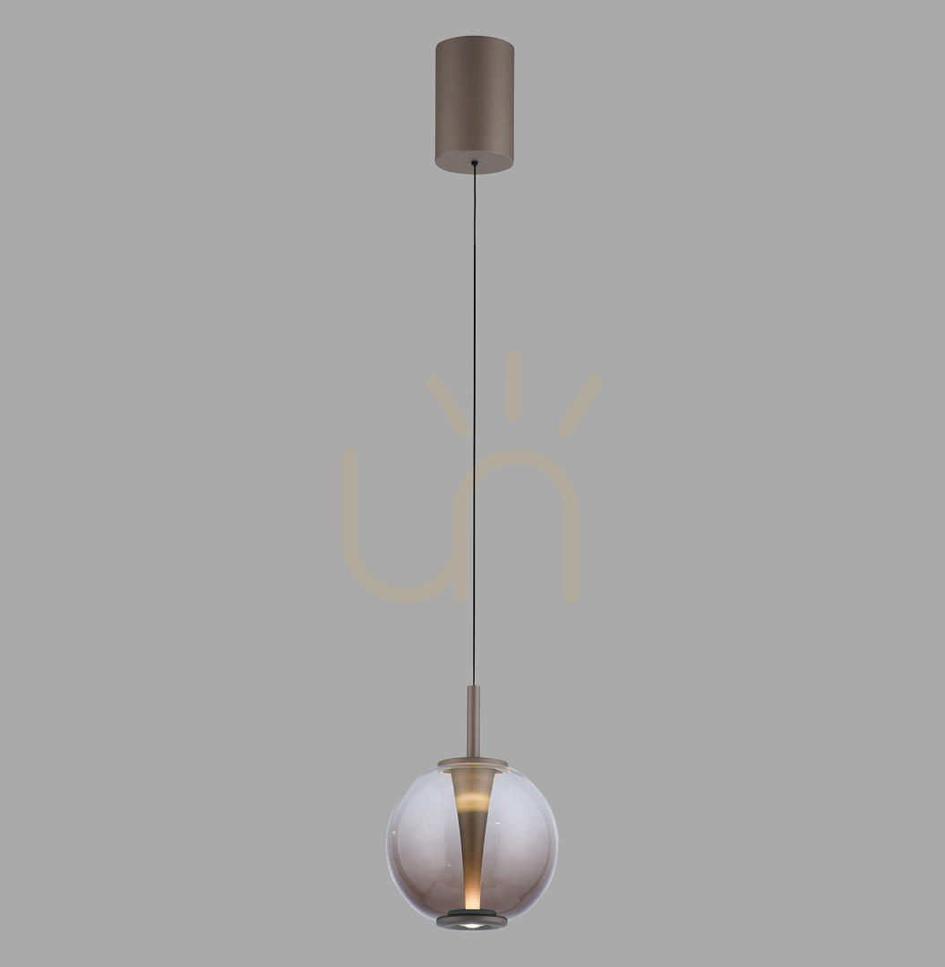 Kontrola Závěsné svítidlo PURE INFINITY 2220-97, hnědé, 1xLED Závěsné svítidlo PURE INFINITY 2220-97, hnědé, 1xLED
