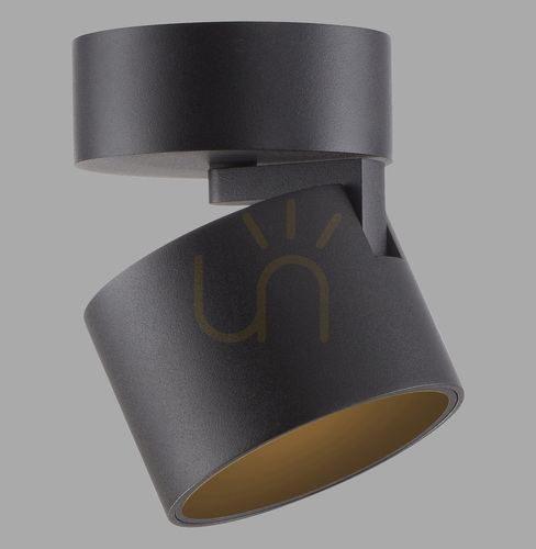 Kontrola Stropní svítidlo PURE CUP 6226-18, černé, 1xLED