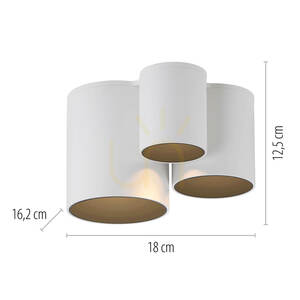 PURE POINT 6750-16 Bílé stropní svítidlo, 1xLED 5 PURE POINT 6750-16 Bílé stropní svítidlo, 1xLED small 5